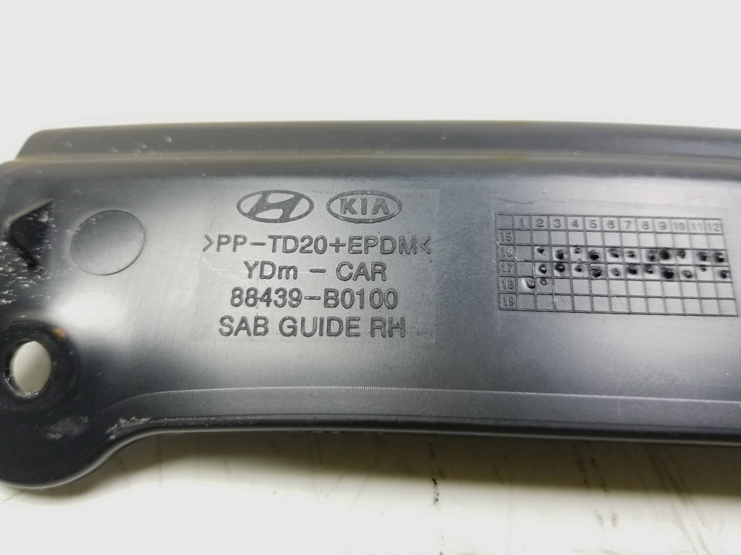 2017 2018 Kia Forte Seat Air Bag SRS AirBag Front Passenger Side Right