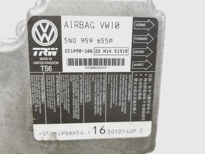 11 - 12 Volkswagen Tiguan Chassis ECM Air Bag Under Center Console OEM