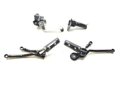 2024 Triumph Speed 400 Foot Peg W/ Mount Bracket Front & Rear 4pcs OEM