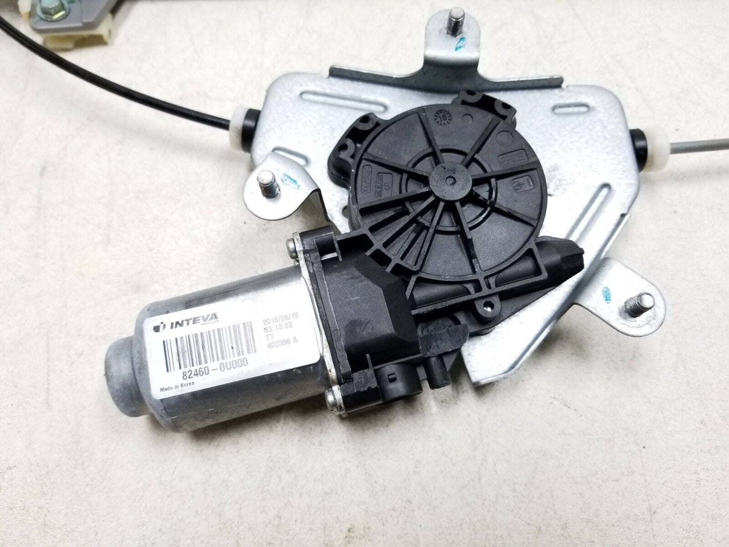 2012-2017 Hyundai Accent Window Regulator & Motor Front Passenger Side Right OEM