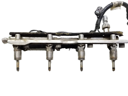 12 13 14 Ford Focus Fuel Rail W/ Injectors OEM