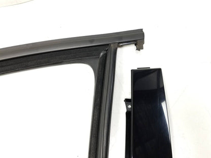 09-17 VW Tiguan Door Window Seal Belt Molding Pillar Trim Front Driver Side OEM