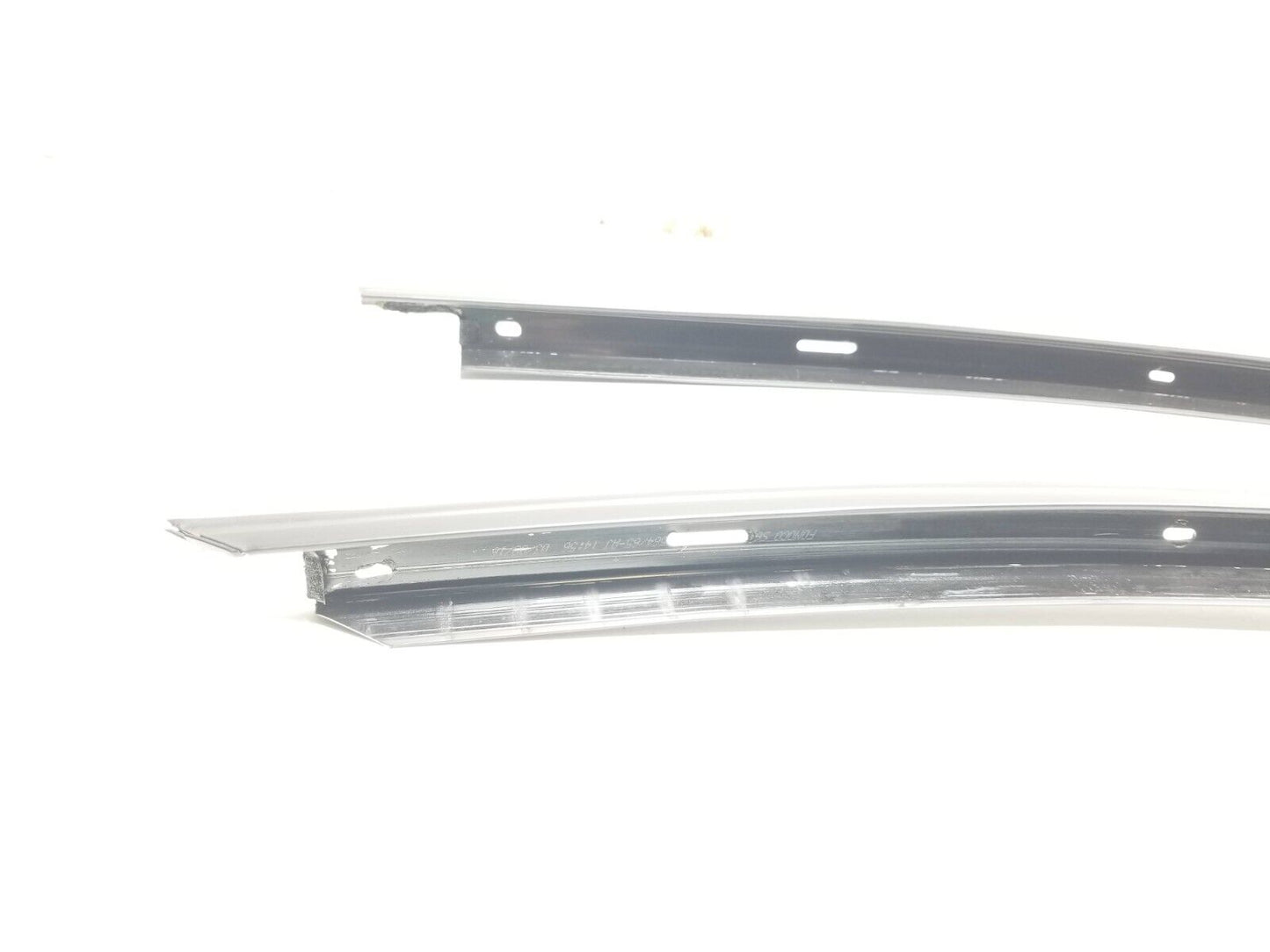 15 16 17 Ford Mustang Gt Front Door Window Top Strip Trim Left & Right Pair OEM