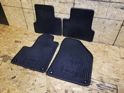 14 15 16 17 Jeep Cherokee Floor Rubber Mat All Season 4pcs OEM