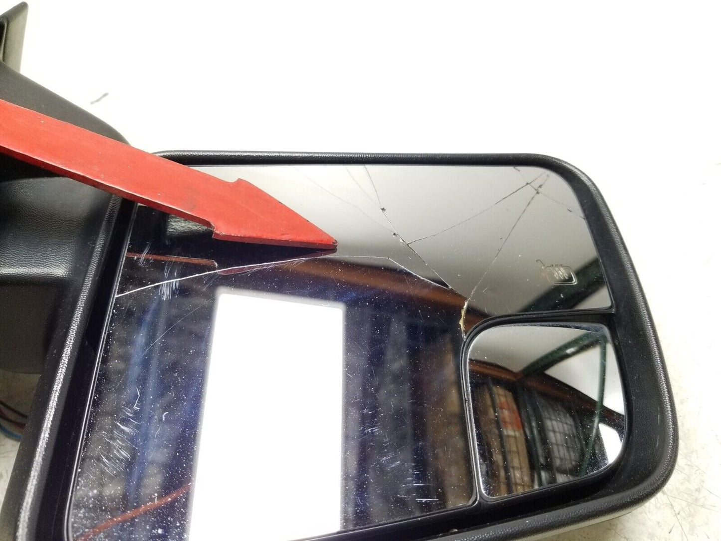 10-13 Ford Transit Connect Door Mirror Driver Side Left OEM !!! Shattered Glass