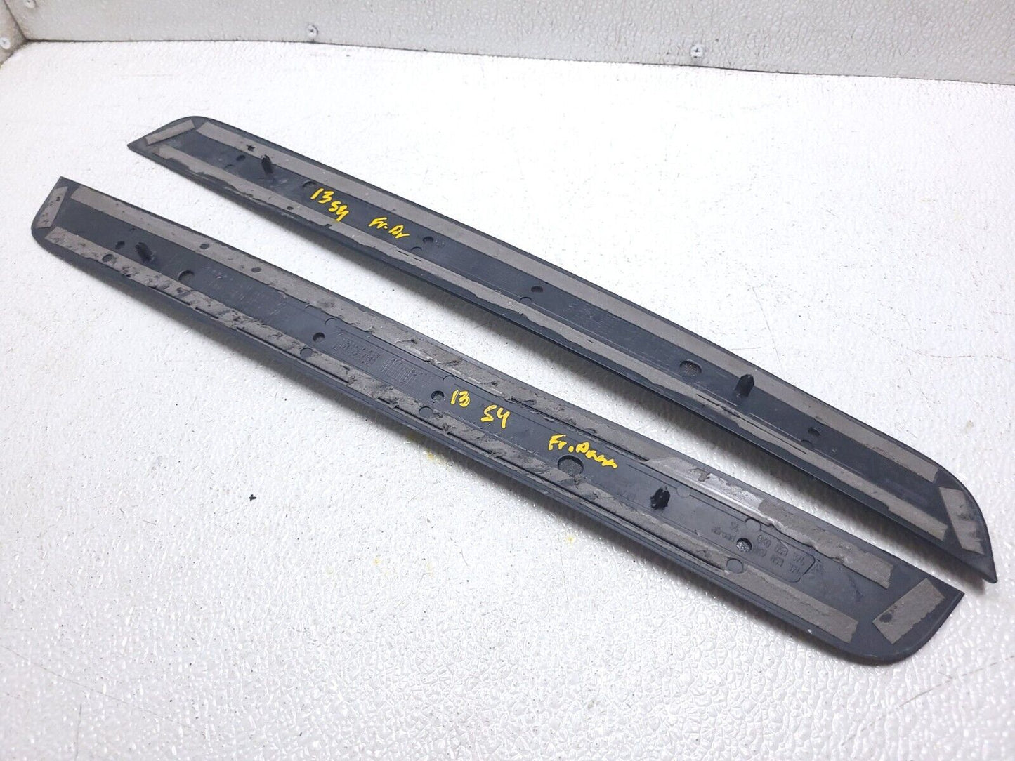 13 14 15 16 Audi A4 S4 Front Door Trim Sill Panel Scuff Plate Left & Right OEM