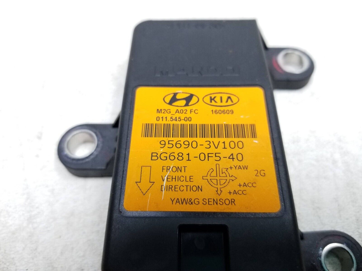 12 - 17 Hyundai Accent Yaw Rate G Sensor Module 95690-3v100 OEM