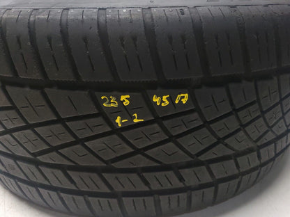 Continental Extremecontact 235/45r17 94w M+s Tread 9.8/32" Pair Used Tire