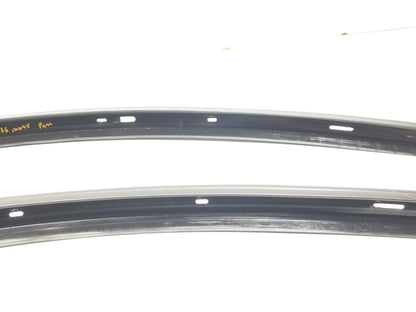 15 16 17 Ford Mustang Gt Front Door Window Top Strip Trim Left & Right Pair OEM