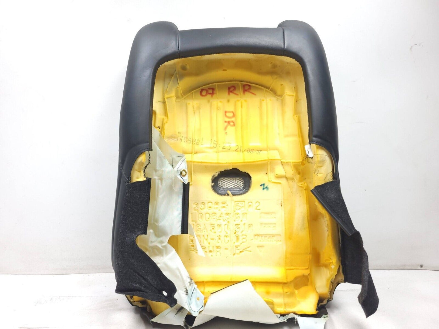 06-12 Range Rover Front Seat Back Upper Cushion Driver Left Side OEM