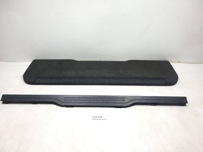 2006-2009 Range Rover Trunk Tailgate Lower Trim Cover Sill Plate 2pcs OEM