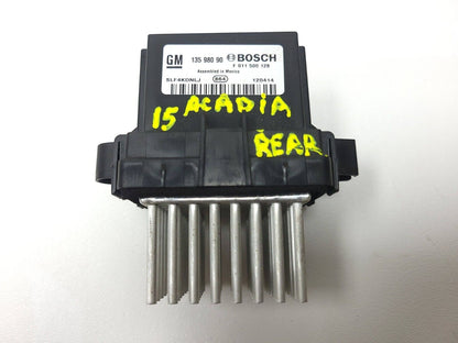 13 14 15 16 GMC Acadia HVAC Blower Motor Resistor Rear 13598090  OEM
