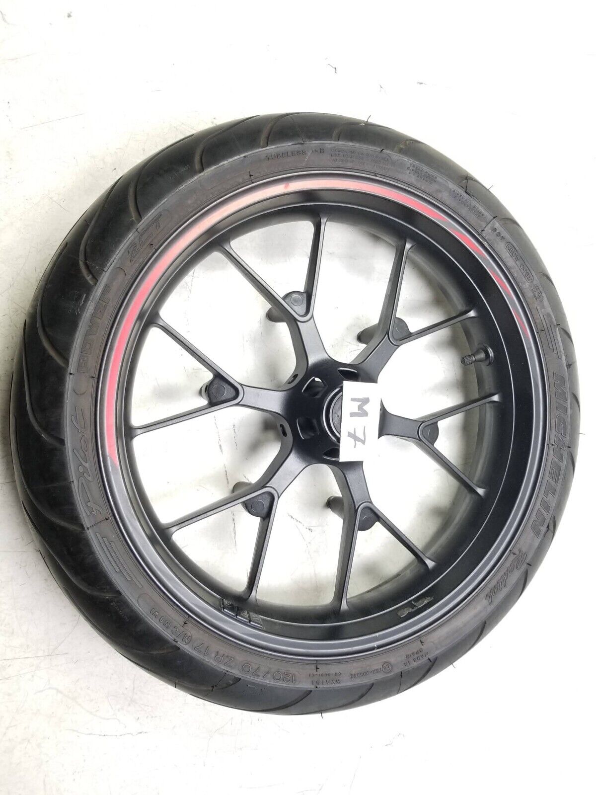 2019 - 2021 Honda Cbr500r Front Wheel Rim & Tire 120/70zr17 OEM