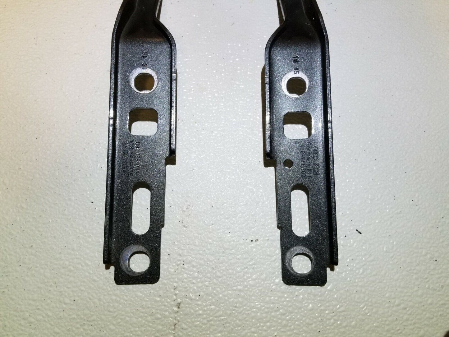 09-15 Audi Q7 Hood Hinge Left & Right Pair OEM 87k Miles