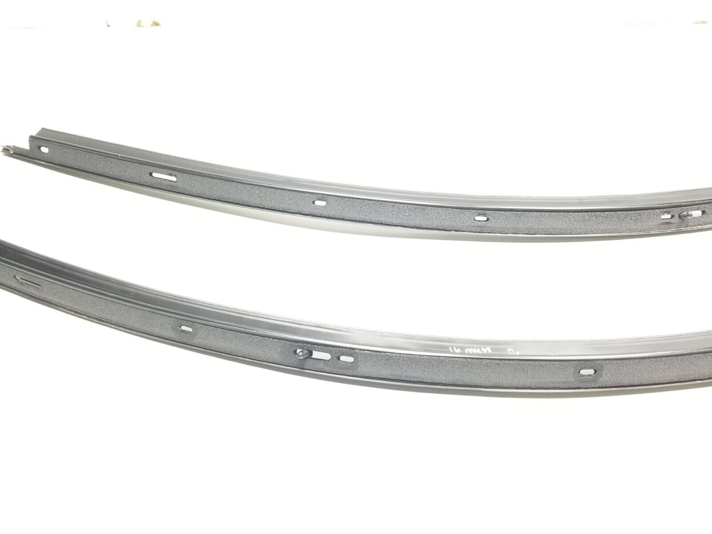 15 16 17 Ford Mustang Gt Front Door Window Top Strip Trim Left & Right Pair OEM