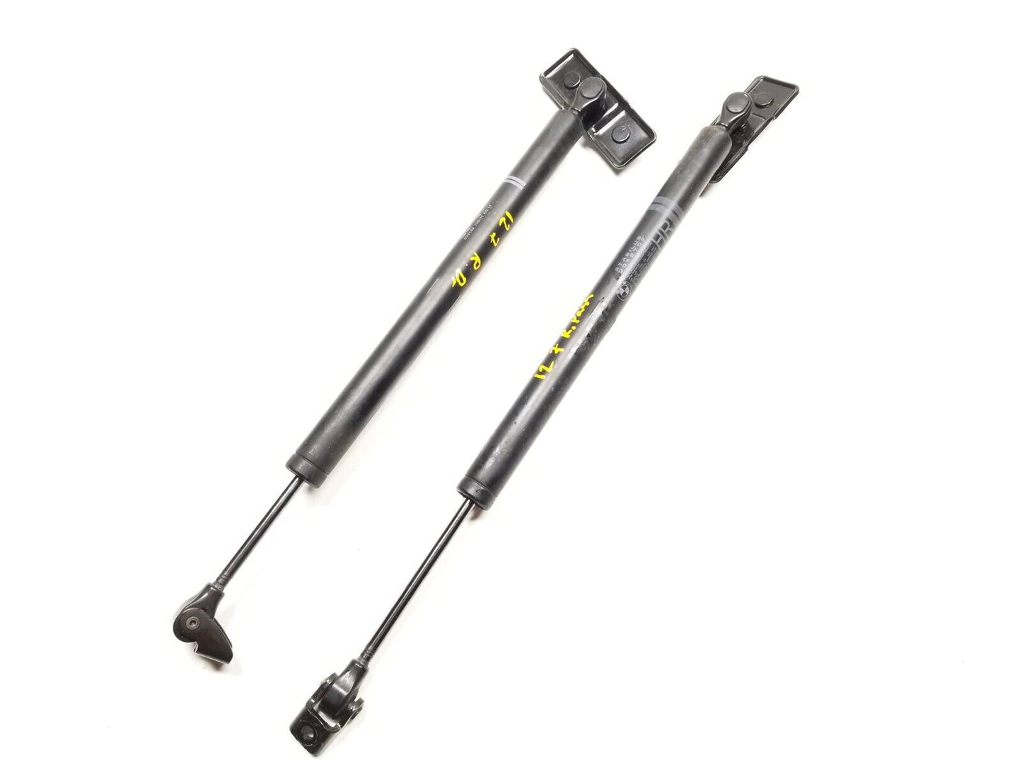 09 10 11 12 BMW 7 Hood Rear Shock Strut Lift Support Pair OEM