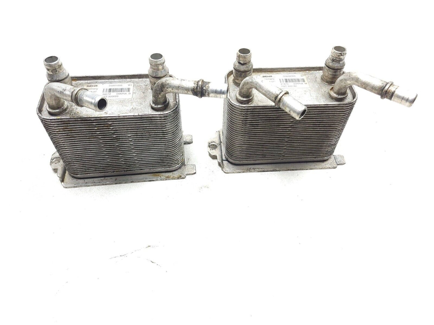 2006-2009 Range Rover Engine & Automatic Transmission Oil Cooler 2pcs 4.2l OEM