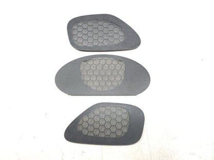 03 04 05 06 07 Saab 9-3 Dash Speaker Cover 3pcs OEM Aero Convertible