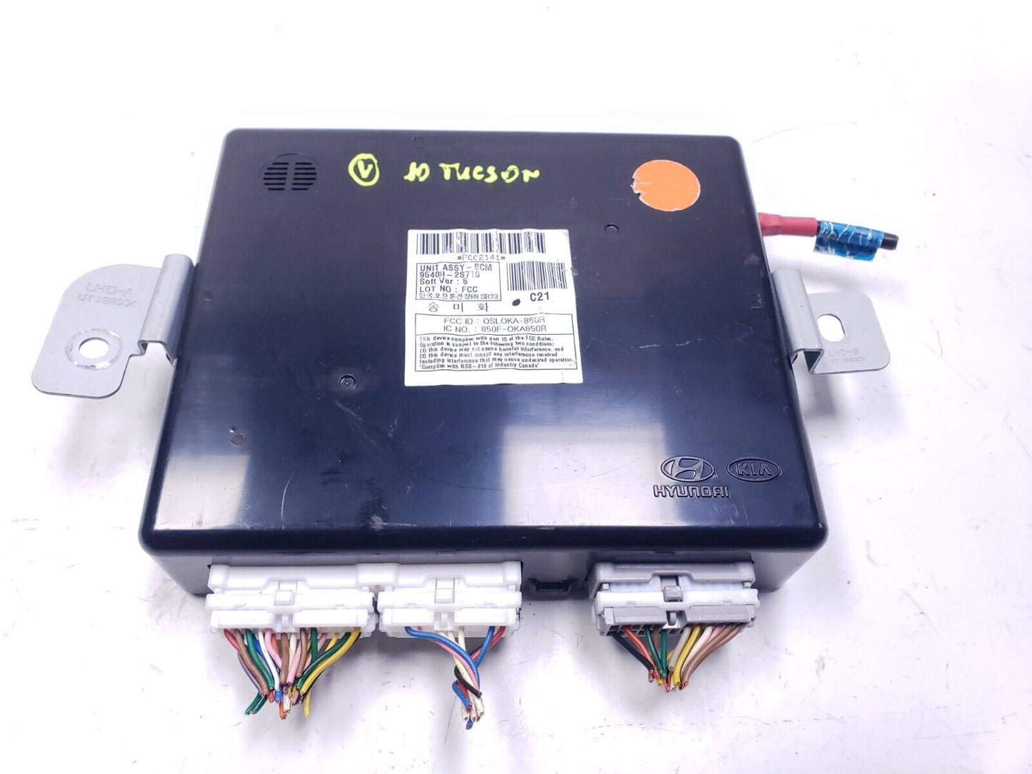 2010 - 2015 Hyundai Tucson Body Control Module Bcm Bcu 95400-2s710 OEM