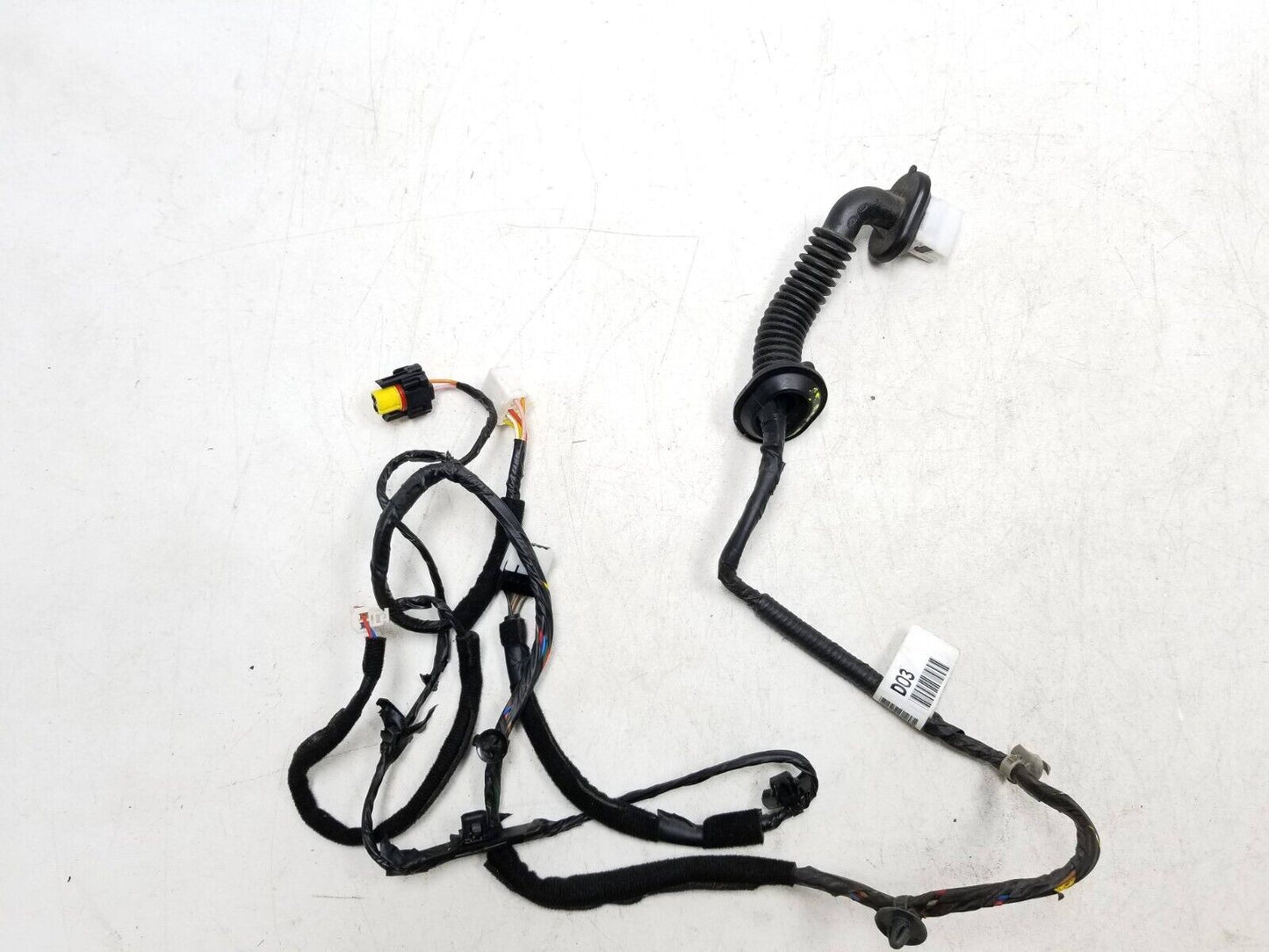 2012 - 2017 Hyundai Accent Door Wire Harness Rear Driver Side Left  OEM