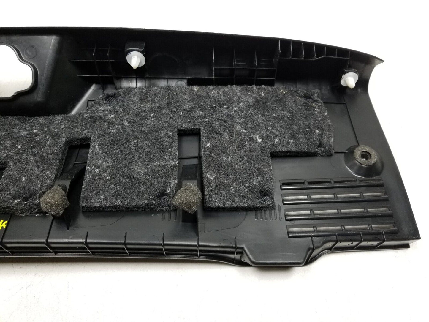 17 18 Kia Forte Rear Trunk Striker Body Trim Panel Cover OEM 49k Miles