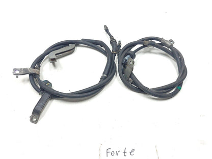 14 15 16 Kia Forte Emergency Parking Brake Cable Pair OEM 27k