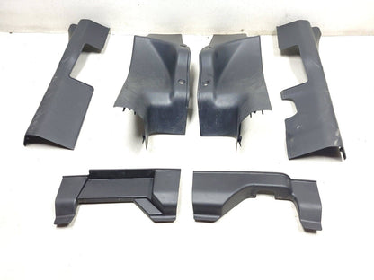 2007 - 2013 Mitsubishi Outlander B Pillar Lower Trim Cover Left & Right 6pc OEM