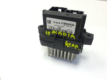 13 14 15 16 GMC Acadia HVAC Blower Motor Resistor Rear 13598090  OEM