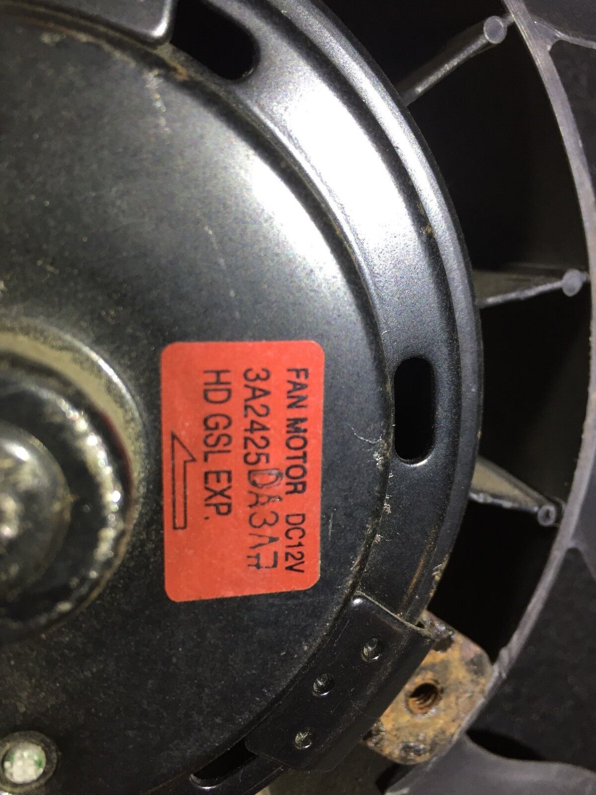 2007 - 2010 Hyundai Elantra Radiator Cooling Fan Motor OEM