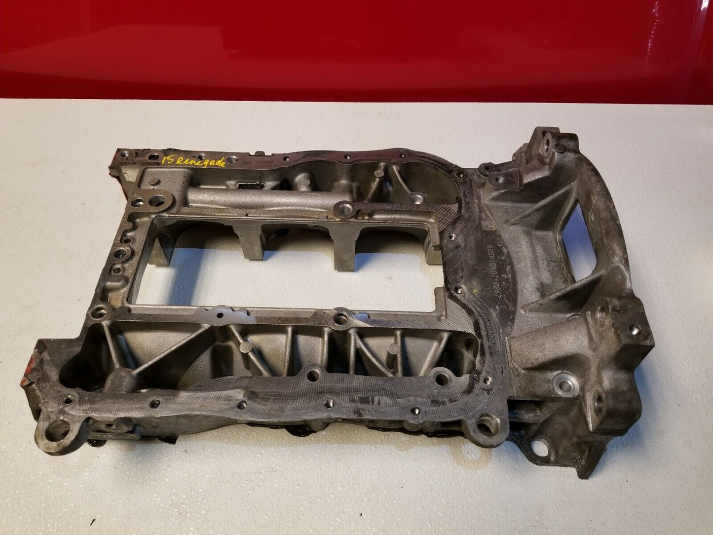 15 16 17 Jeep Renegade Oil Pan Upper 2.4l Engine OEM 20k Miles. Engine Ed6