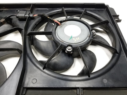 2009 - 2018 Volkswagen Tiguan Radiator Cooling Fan W/ Shroud 2.0l OEM