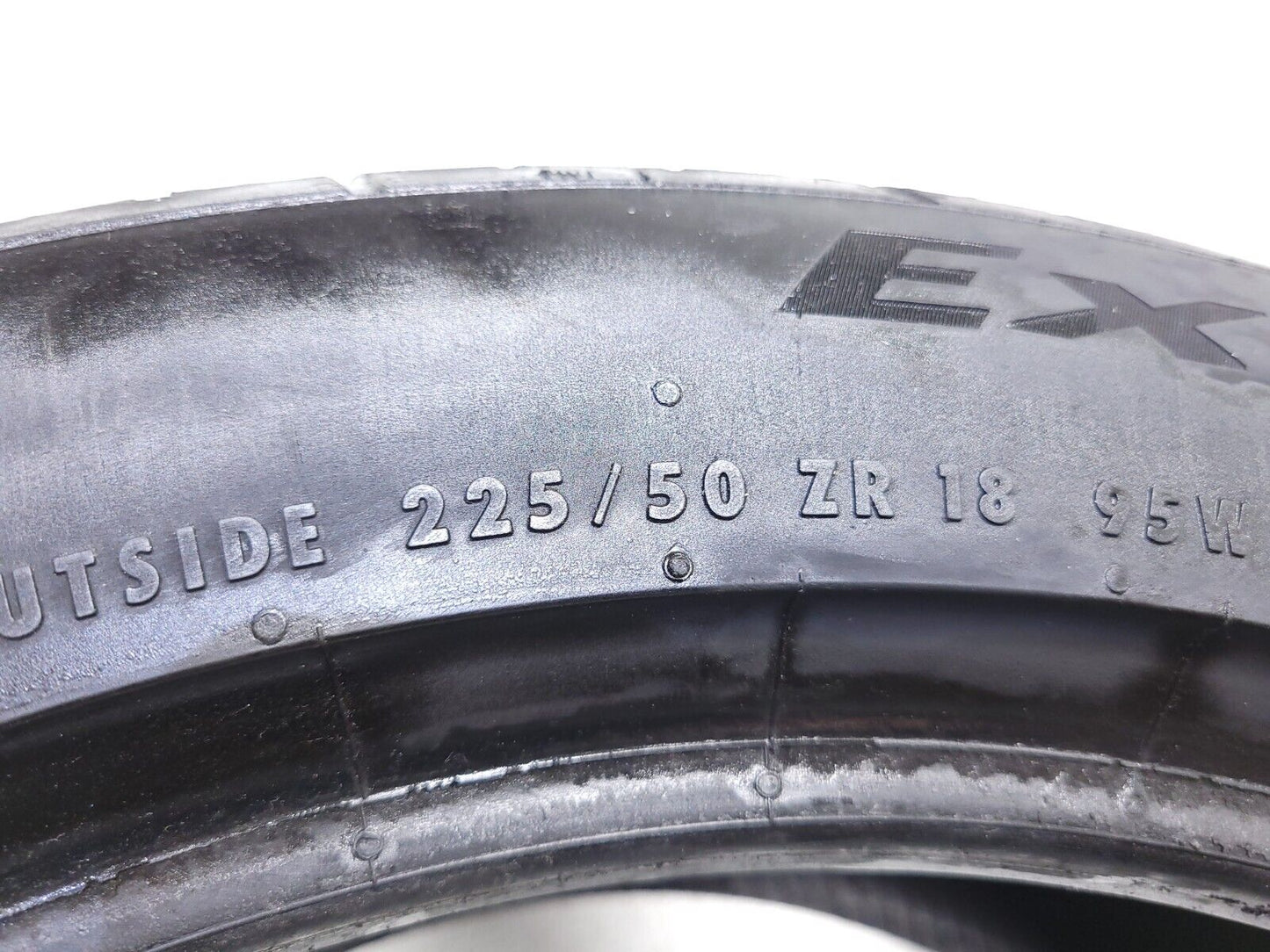 Continental Extremecontact 225/50zr18 95w Tread 6.8/32" Used Tire