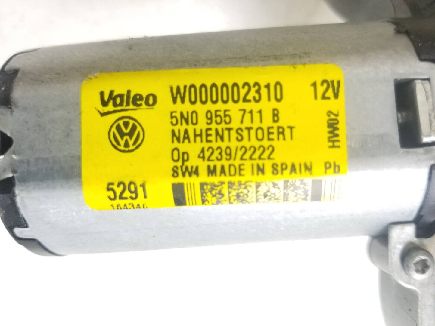 09 - 18 Volkswagen Tiguan Rear Wiper Motor OEM