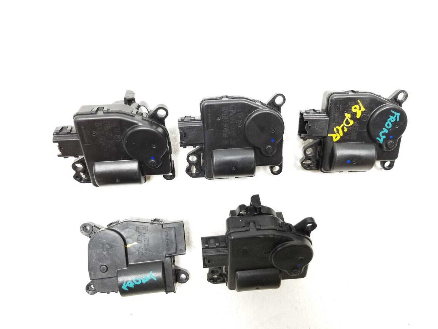 16 - 22 Dodge Durango HVAC Heater Plap Motor Actuator 5pcs OEM