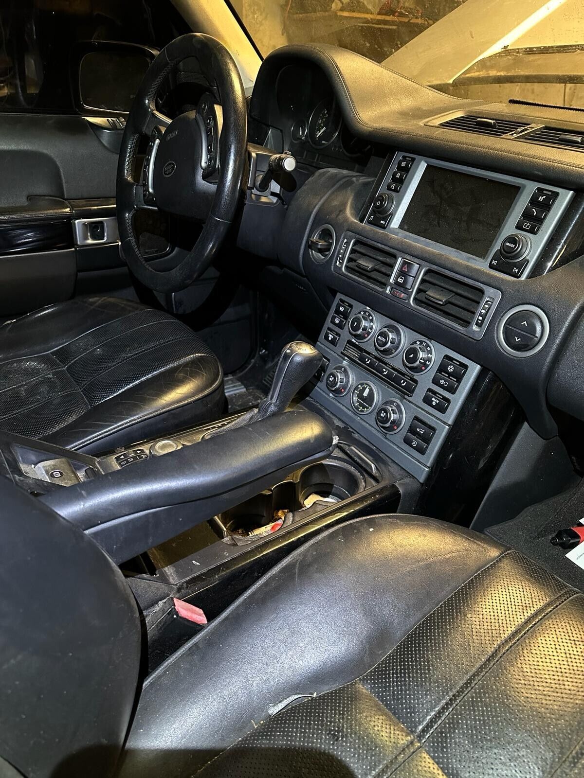06-12 Range Rover Front Seat Cover Trim Panel Driver Left Side OEM