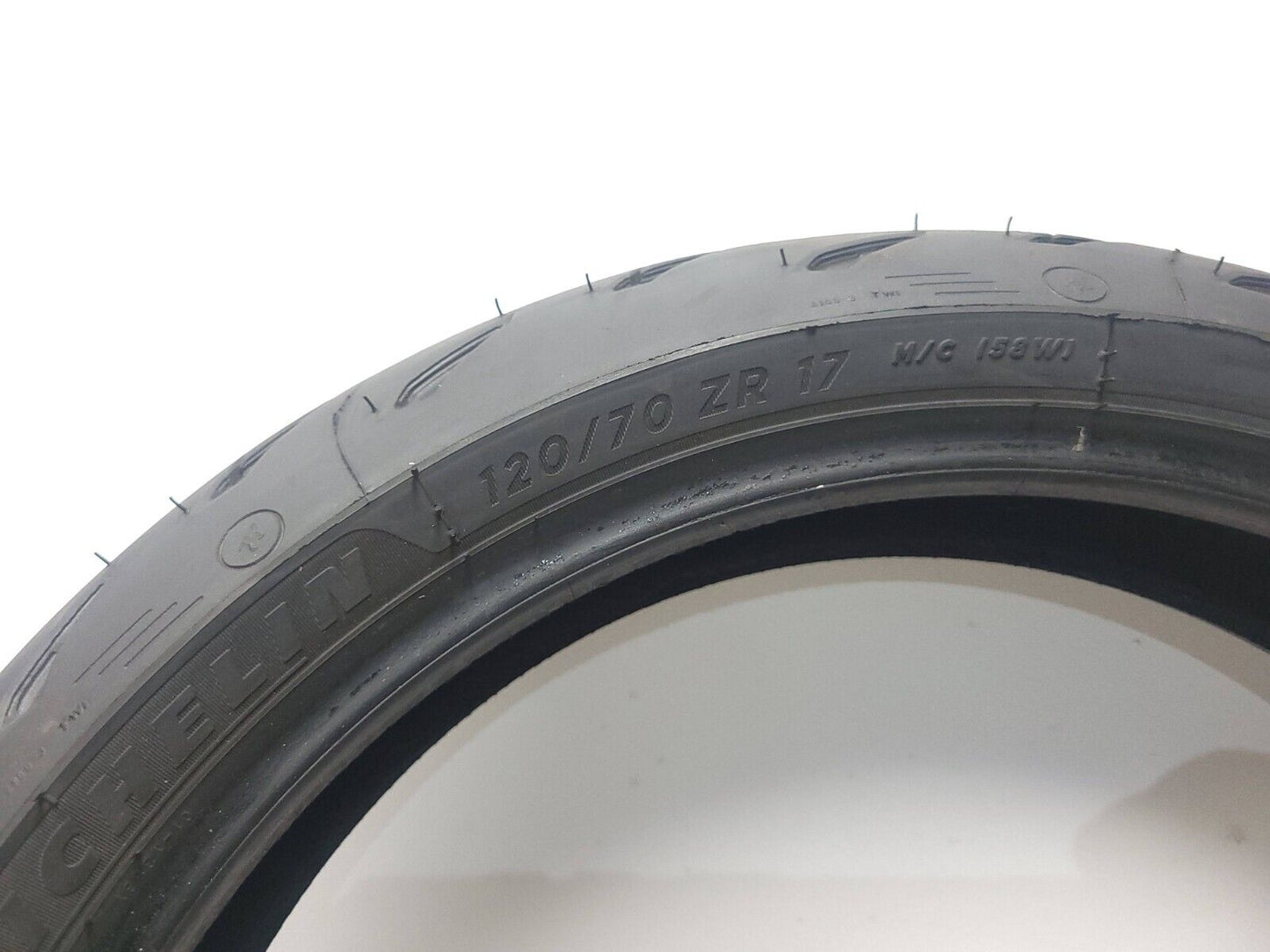 Michelin Road 5 160/60zr17 & 120/70zr17 Motorcycle Tire Pair Used Tire