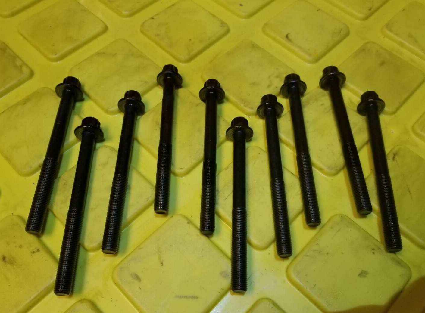 07 - 12 Nissan Sentra Engine Cylinder Head Bolt 10pcs 2.0l OEM