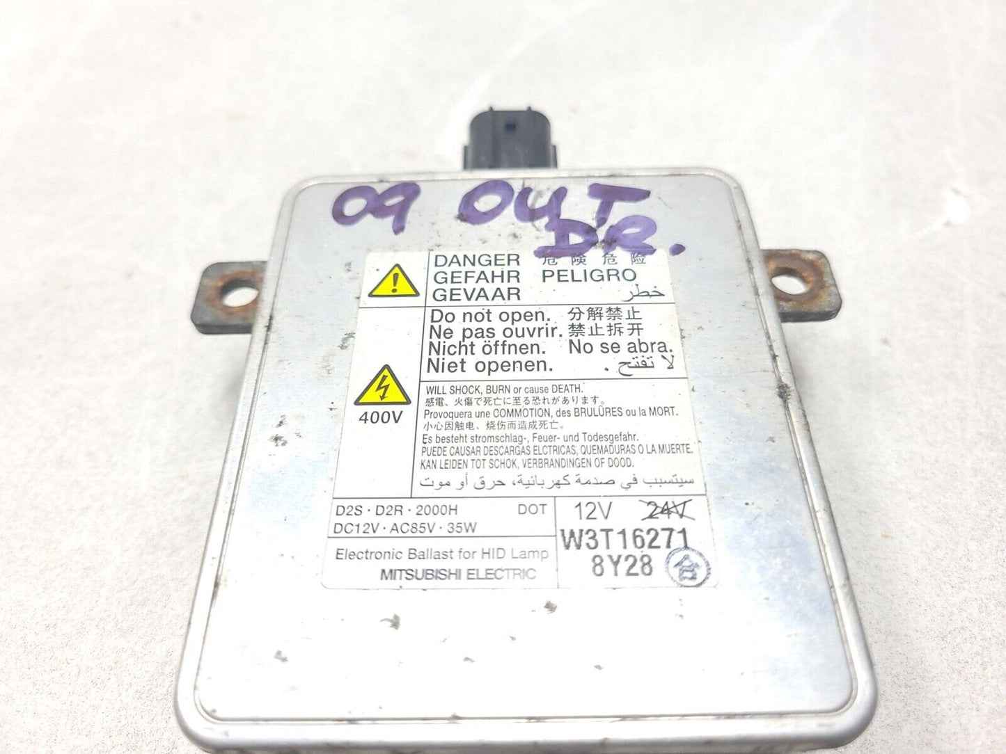 2007 - 2009 Mitsubishi Outlander Ballast Hid Lamp  Driver Side Left OEM