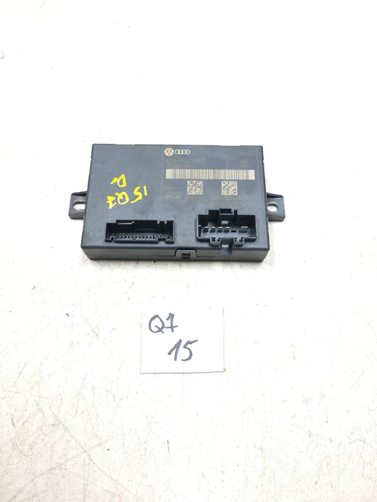 11-15 Audi Q7 Front Driver Seat Memory Control Module 4f0959760d Ecu OEM