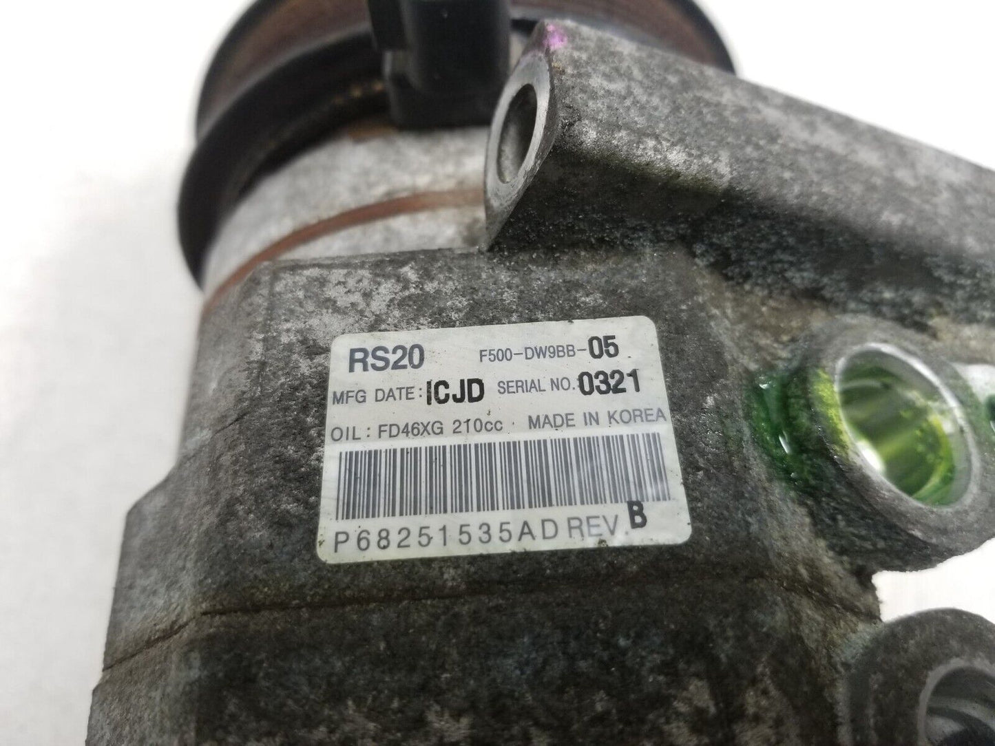 16 - 22 Dodge Durango A/c Compressor OEM