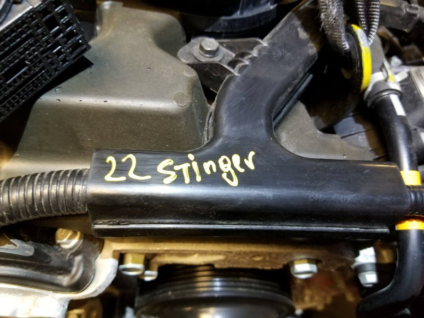 21 22 Kia Stinger K900 Engine Motor 3.3l Twin Turbo (need Oil Pan) 312 Miles!