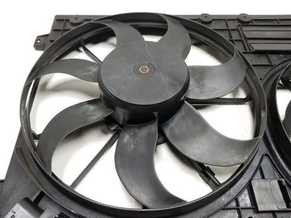 2009 - 2018 Volkswagen Tiguan Radiator Cooling Fan W/ Shroud 2.0l OEM