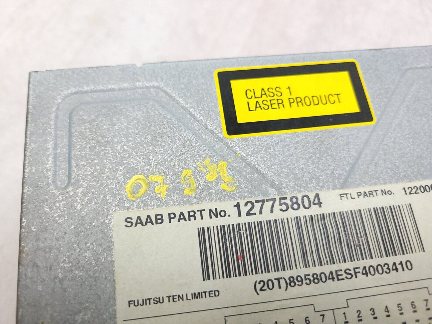 06 07 08 09 Saab 9-5 AM FM Radiao Cd Riceiver 12775804 OEM