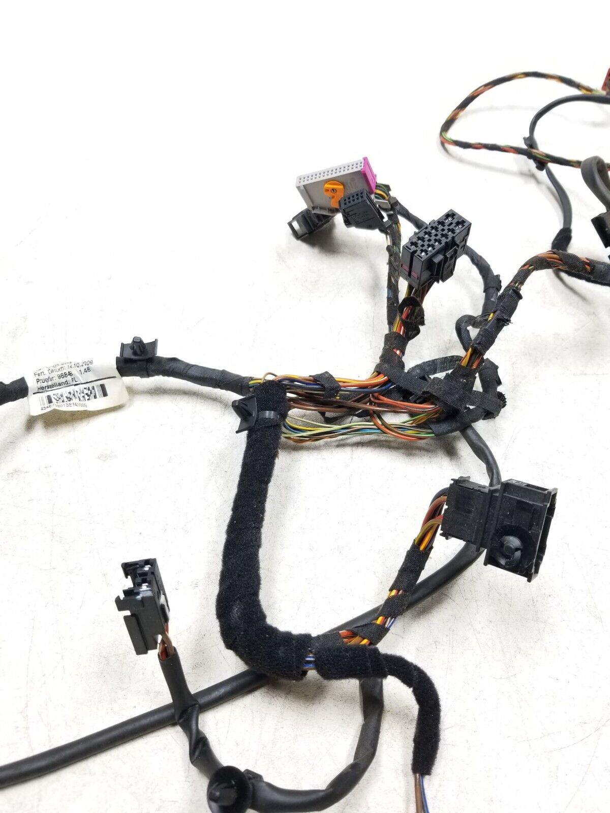 08-11 Audi A5 Coupe Front Driver Seat Wire Harness OEM