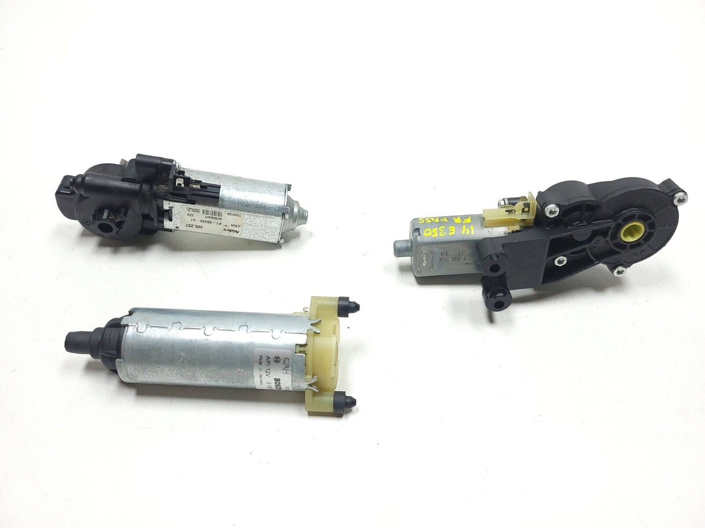 11 - 16 Mercedes E350 W212 Front Passenger Seat Adjusment Motor 3pcs OEM