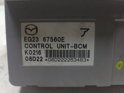 2007 - 2009 Mazda Cx-7 Bcm Body Control Module Unit OEM