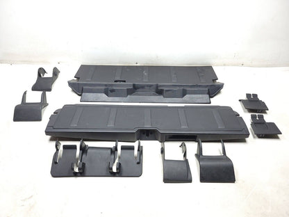 2007 - 2013 Mitsubishi Outlander Rear Cargo Floor Trim Cover Panel Set OEM