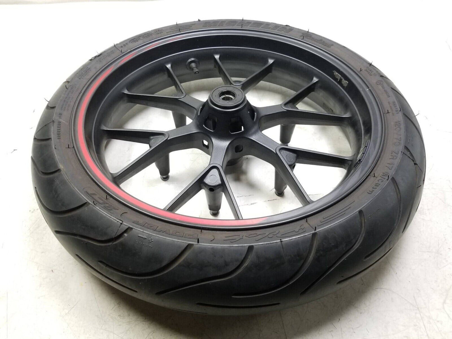 2019 - 2021 Honda Cbr500r Front Wheel Rim & Tire 120/70zr17 OEM