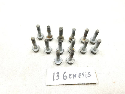 2013 2014 Hyundai Genesis At Transmission Bolts Set Of 14  2.0t OEM