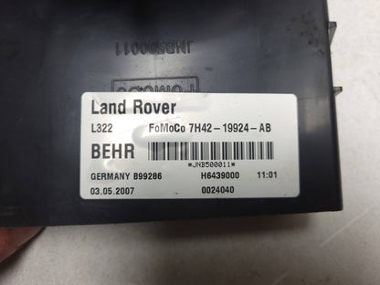 2006-2009 Range Rover Blower Motor Jnb500011 OEM